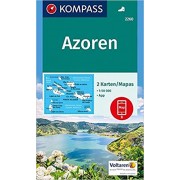 2260 Kompass Wanderkarte Azorerna